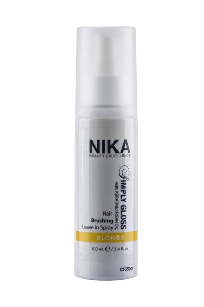 Nika Renk Canlandırıcı Saç Spreyi Kumral Yansıma - Gloss Therapy Blonde 100 m...