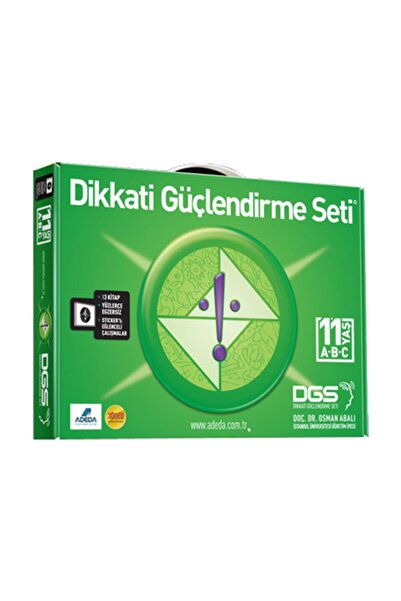 Adeda Yayınları Yeni Neuro-Via Sistemi ile Dikkati Güçlendirme Seti 11 Yaş (3...