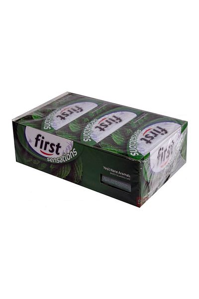 First Sensations Green Mint Flavored Chewing Gum 27 gr