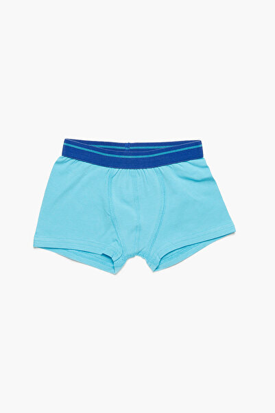 Koton Zweiteilige Boxershorts für Jungen, blau - 7Ylb92094Mk