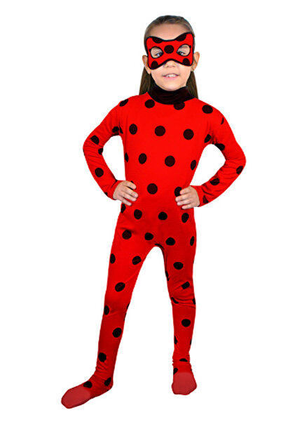 Parti Bulutu Mucize Uğur Böceği  Çocuk Kostüm 7-9 Yaş