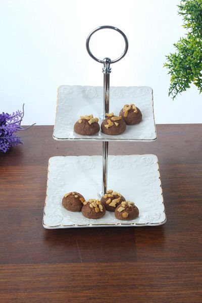 LoveQ Porcelain 2 Layer Chocolate Plate Thmkb2439025