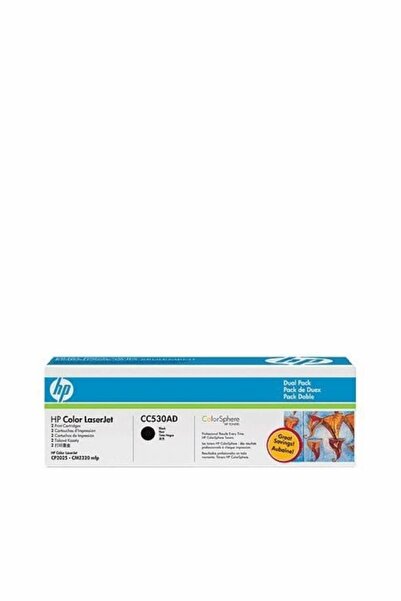 HP Cc530Ad (304A) Sıyah 2 Lı Paket Toner 3.500 Sayfa