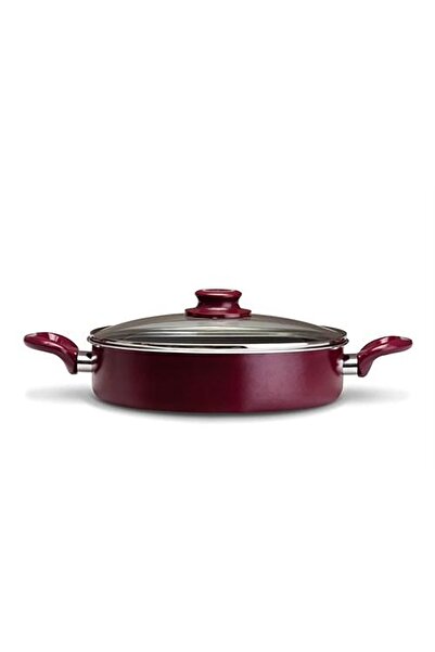 Cem Burgundy Diamond Deep Pot 28 cm