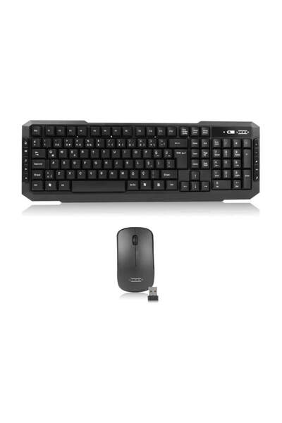 Genel Markalar KM-4055 Kablosuz Klavye Mouse Set