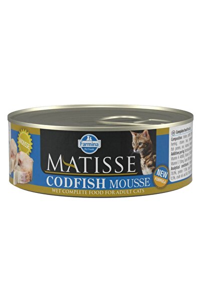 N&D Matisse Codfish - Morina Balığı Kedi Konservesi 80 gr 24 Adet