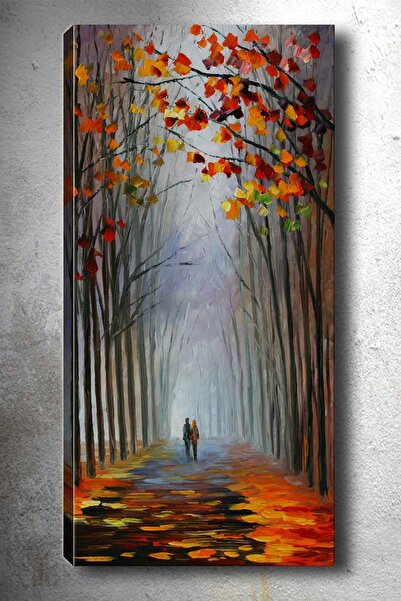Tablo Center 30x90cm Dekoratif  Kanvas Tablo