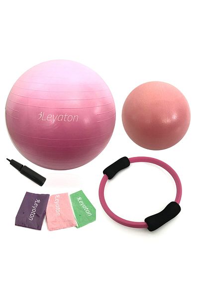 Leyaton Pilates Set New Model 7 Piece Full Set 75 Cm