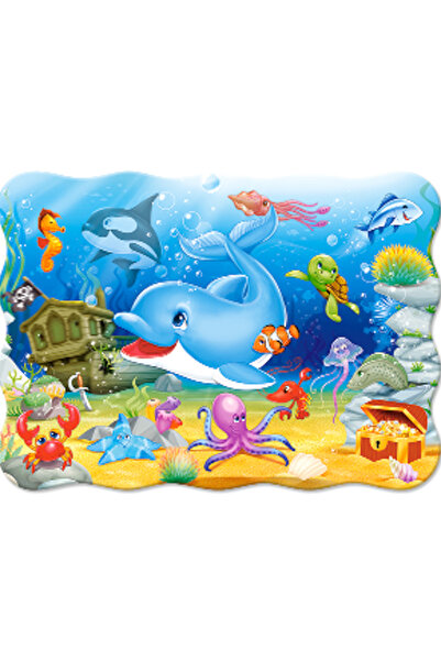 Castorland Puzzle cu 30 de piese pentru Prietenii Subacvatici /