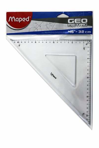 Maped 147527 32 CM 45 TECHNIC SQUARE