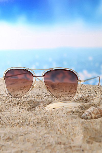 Di Caprio Women's Oval Sunglasses DTX1115C