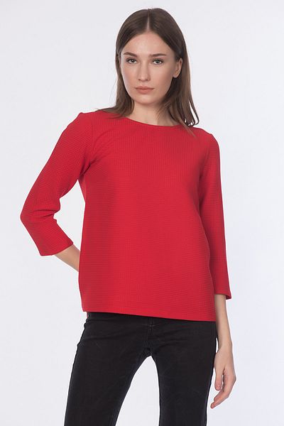 Koton Women's Red Blouse 6KAP62375CW