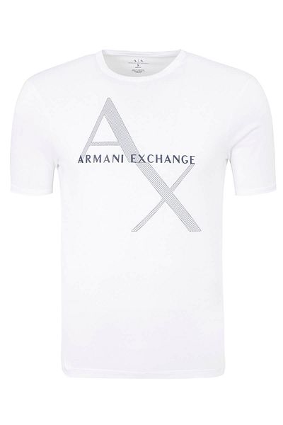 Armani Exchange Ανδρικό λευκό T-shirt 8NZT76Z8H4Z 1100
