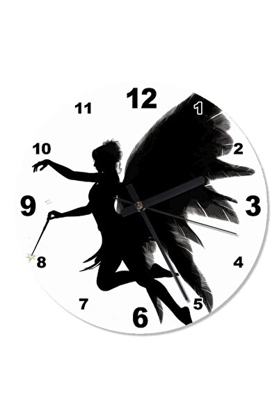 Cakatablo 30 cm Diameter Tinker Bell Fairy Girl Wall Clock