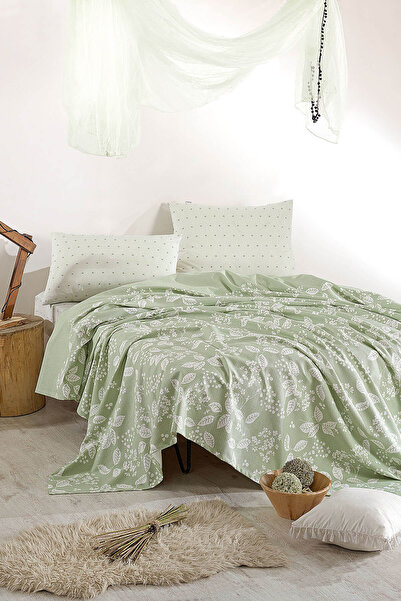 Marie Claire Çift Kişilik Pike-Ombre Yesıl