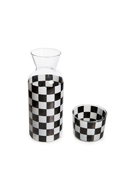 Vivas Damalı Bardaklı Sürahi