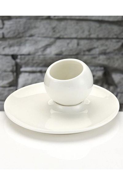 Royal Windsor Porcelain Sauce Bowl Serving Set White
