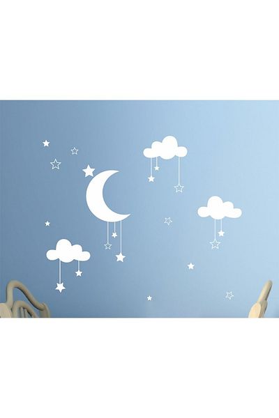 Tilki Dünyası Autocolant pentru copii și cameră pentru nori de stele