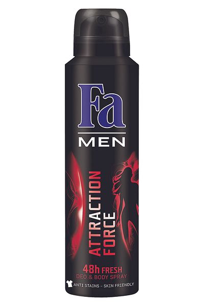 Fa Attraction Force Men's Deodorant Spray, 150ml