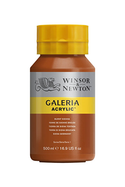 Winsor Newton Winsor & Newton Galeria Akrilik Boya 500ml - Burnt Sienna 74 9683