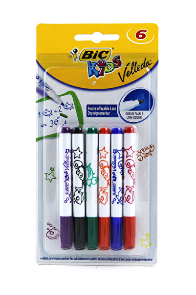 Bic Mini Velleda 6 Renk Tahta Kalemi 8413871