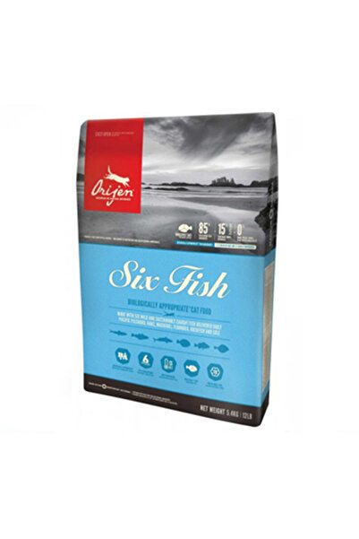 Orijen Six Fish Tahılsız 6 Balıklı Yetişkin Kedi Maması 1,8 Kg