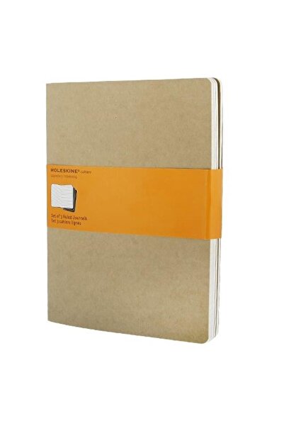 Moleskine Caiet 3L XL Copertă din carton cu dungi Caiet Bej