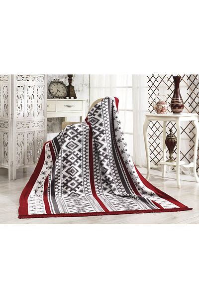 AKSU Cotton Tv Blanket 127X155 Rubus