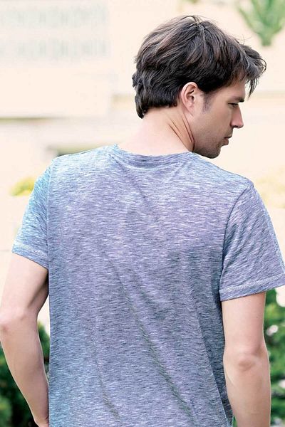 Şahinler Men's Light Blue T-Shirt MEP22603