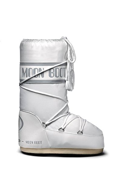 MOON BOOT Unisex Kids White Lace-Up Snow Boots14004400-006
