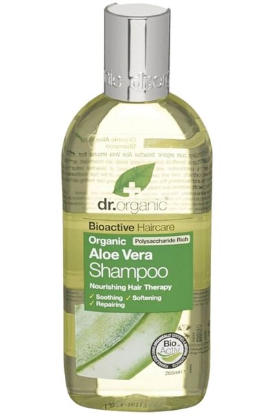 Dr. Organic شامبو الألوة فيرا العضوي للشعر 265 مل5060176670969