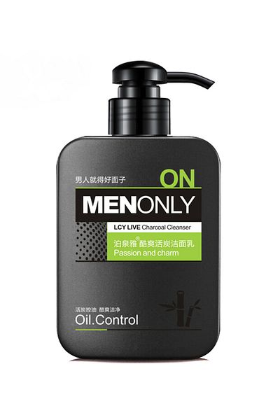 Bioaqua Men Only Activated Carbon Facial Cleanser 168 gr