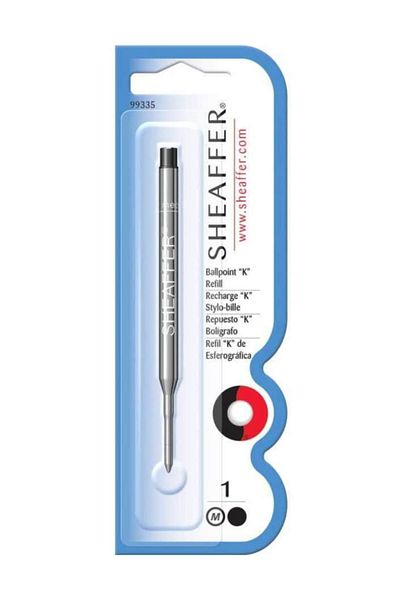 Sheaffer 99335 Ballpoint Pen Refill (M) Black