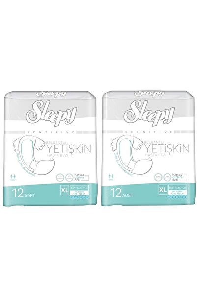 Sleepy Hasta Bezi 2 Li Set  Xl-Extra Large Boy 24 Adet (2Pk*12)