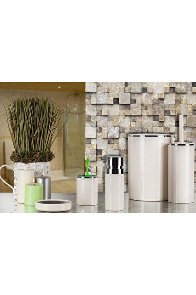 Prima Nova Lenox Bej 5 Parça Banyo Seti Lenox-Bej