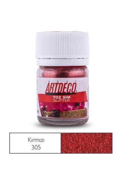 Artdeco Toz Sim (Glitter) 305 Kırmızı