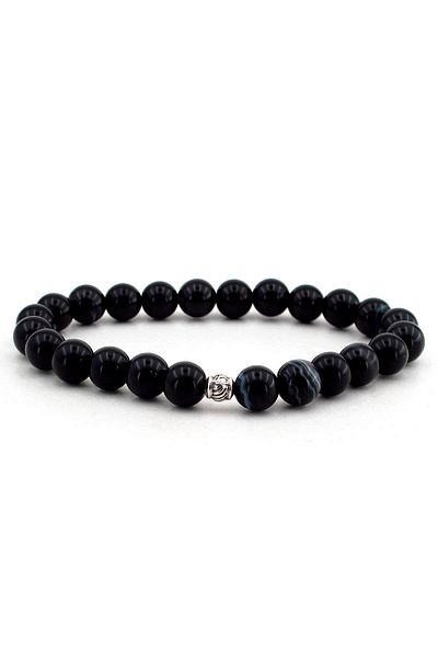 Solfera Men's Agate Natural Stone Bracelet B1822