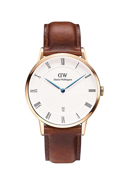 Daniel Wellington Ρολόι DW00100091, unisex, 36 χιλιοστά, Δερμάτινο, Μαύρο