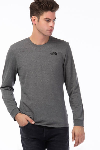 THE NORTH FACE Erkek M Ls Sımple Dome Tee Sweatshirt T93L3BDYY