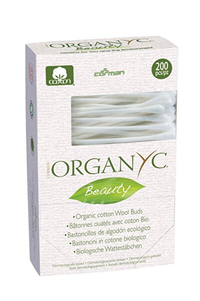 Organyc Bețișoare de bumbac 200 bucăți 8016867007023