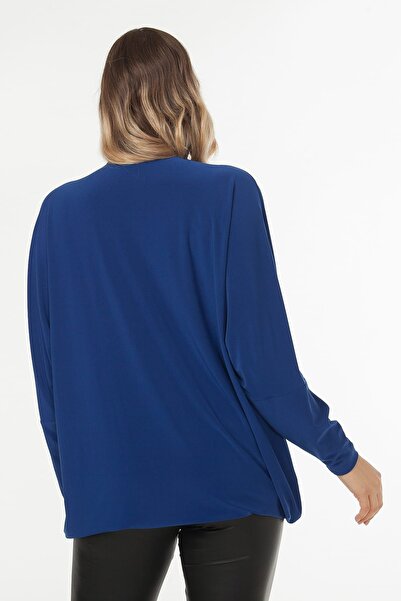 Laranor Γυναικεία μπλούζα με γιακά Saks 19LB9174