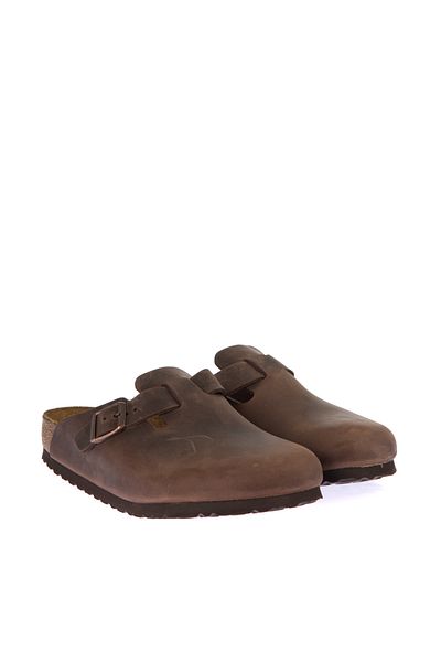 Birkenstock Brown Boston Slippers860131