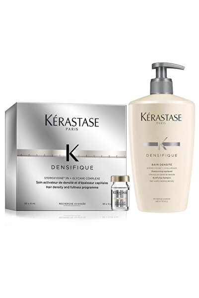 Kerastase Densifique Saç Bakım Seti - Densifique Serum 30x6 ml + Bain Densite Şampuan 500 ml 2840095015436
