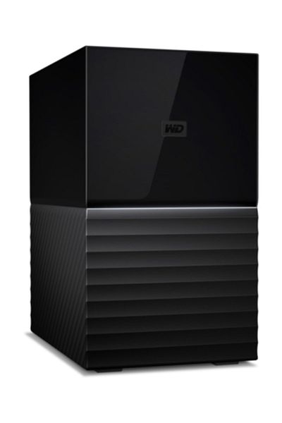WD 3.5 بوصة 16 تيرابايت My Book Duo تخزين سحابي شخصي WDBFBE0160JBK-EESN