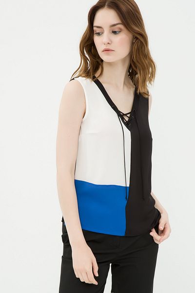 Koton Schwarze Damenbluse 7KAK32098UW