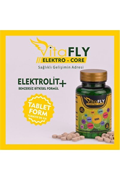 VİTAFLY Elektro-core 485tablet Elektrolit Kombinasyonu