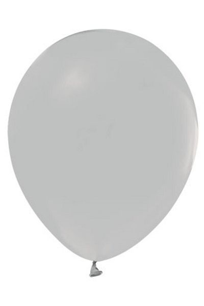 Acar Süs Gray Flat Balloon 12 Inch 25 Pieces