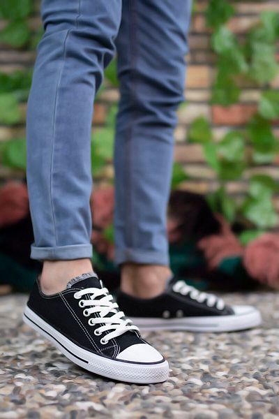 Riccon Unisex Trend Sneaker 0012101   - Ασπρόμαυρο, Αγαπημένο 614822