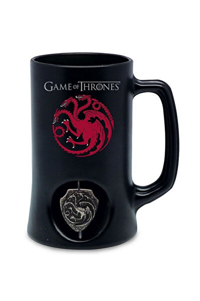 SD Toys Game Of Thrones Targaryen Black Bira Bardağı Dönen Logolu