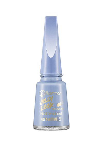 Flormar Oje - Jelly Look Nail Enamel Crystal Blue 8690604378456